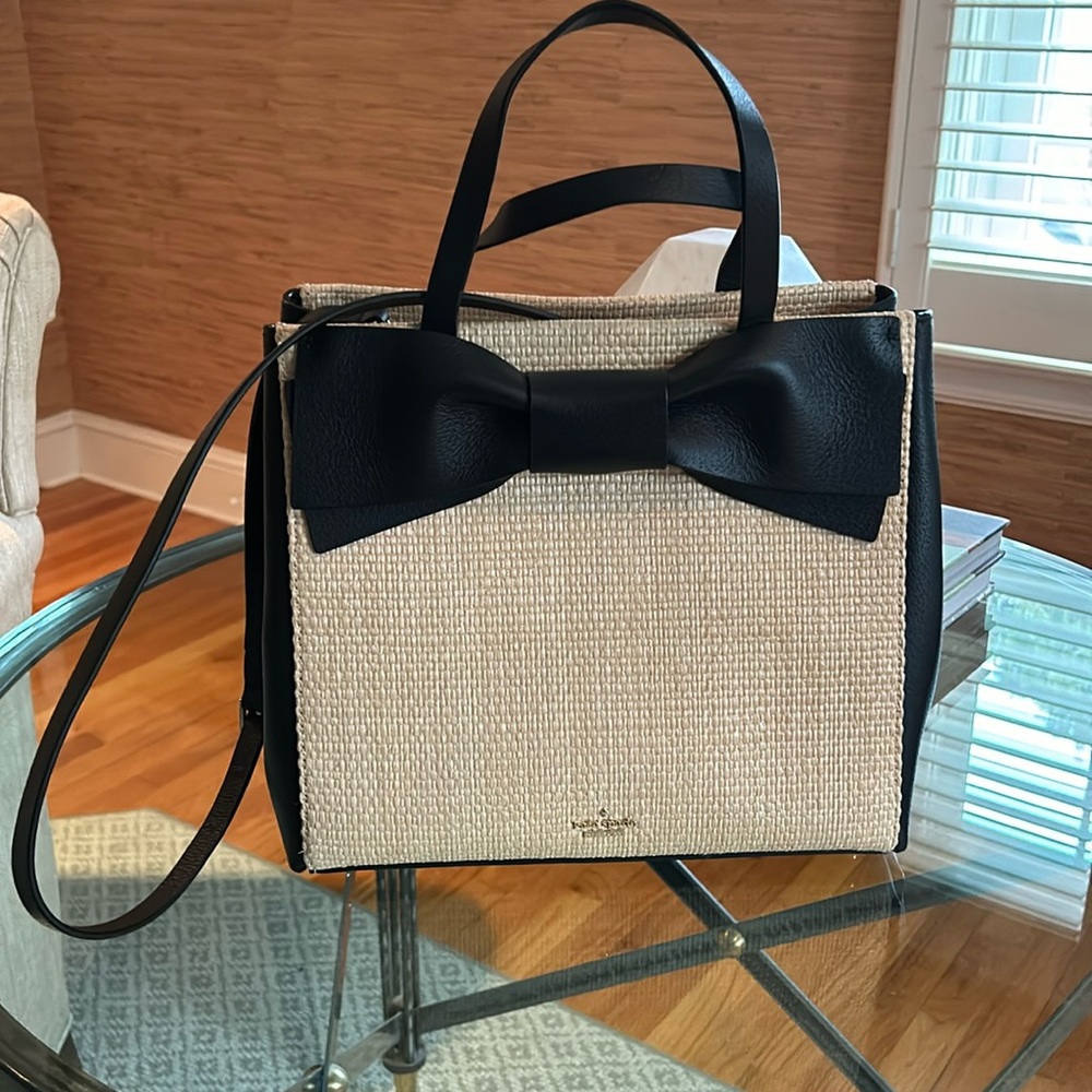Kate Spade straw bag
